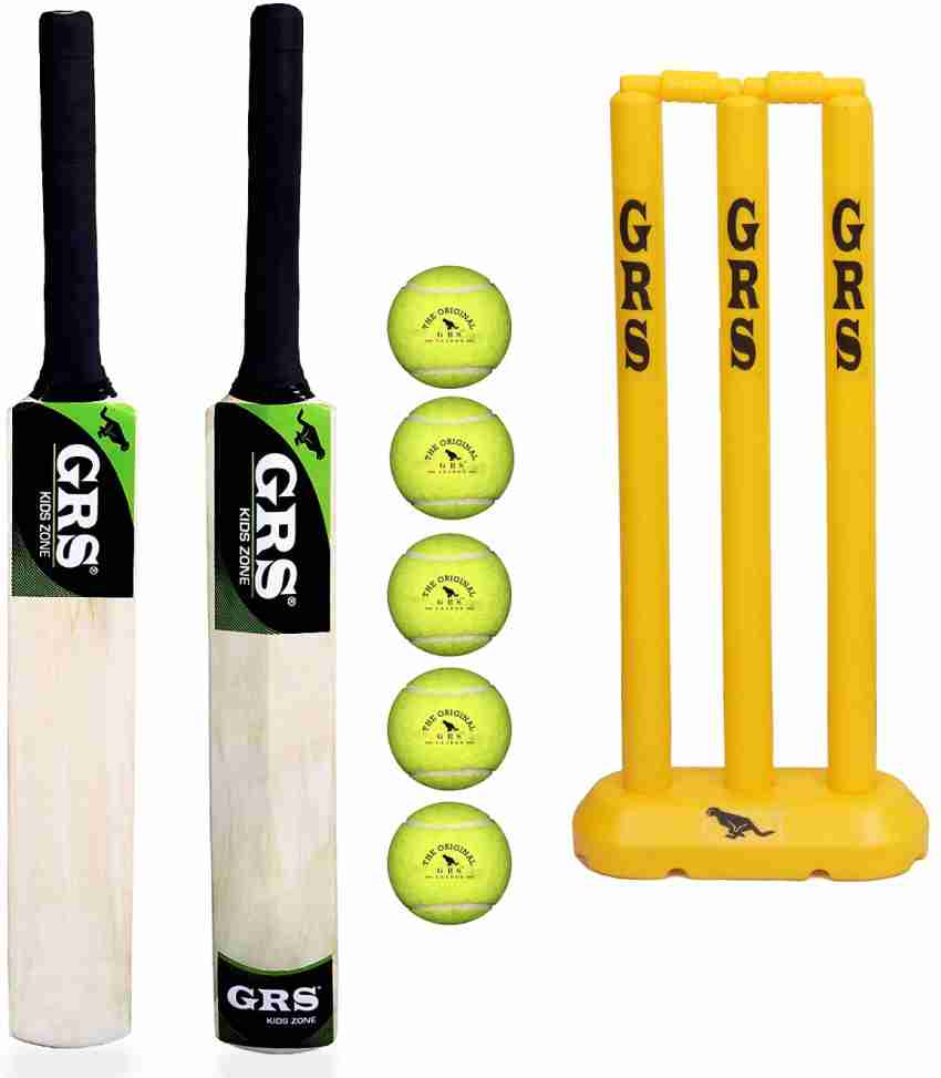 Cricket Kit (Bat ,Wicket, Ball) Size 3, Age 6-10 Year Old kids