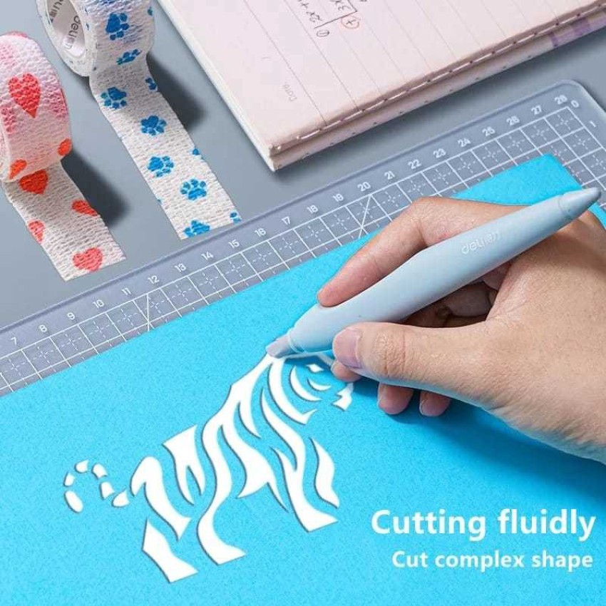 Paper Cutter Pen 5 Pcs Paper Knife Cutters Art Paper Craft Cutting Tool