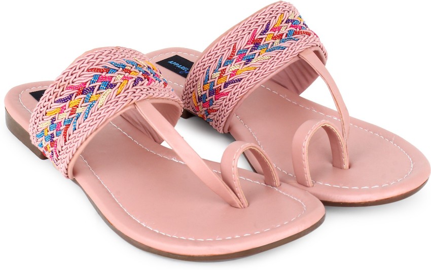 Pink discount slippers girls