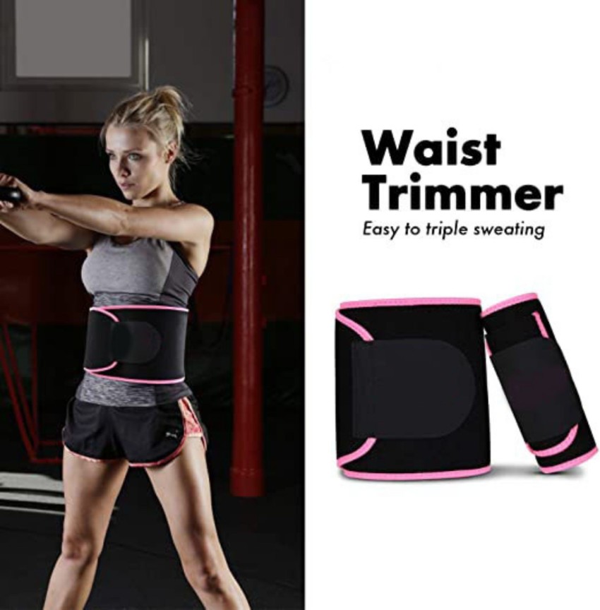 Buy APPGEN Waist Support Belt Sweat Waist Trimmer Fat Burner Exercise Slimming  Belt Online at Best Prices in India - JioMart.
