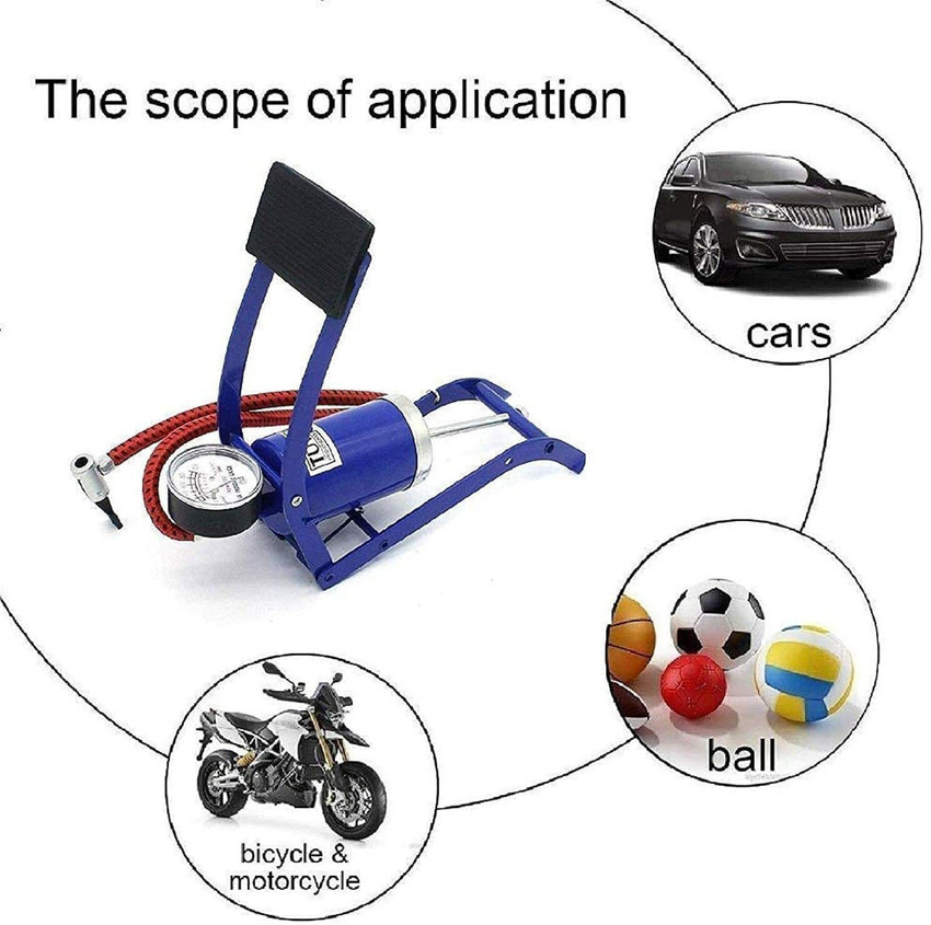Air pump for car and bike 2024 and bicycle