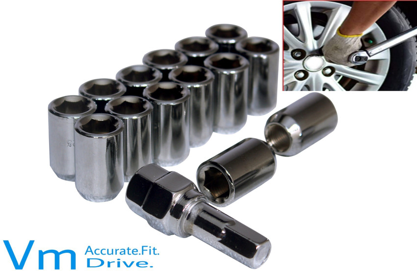 Alloy wheel top nuts