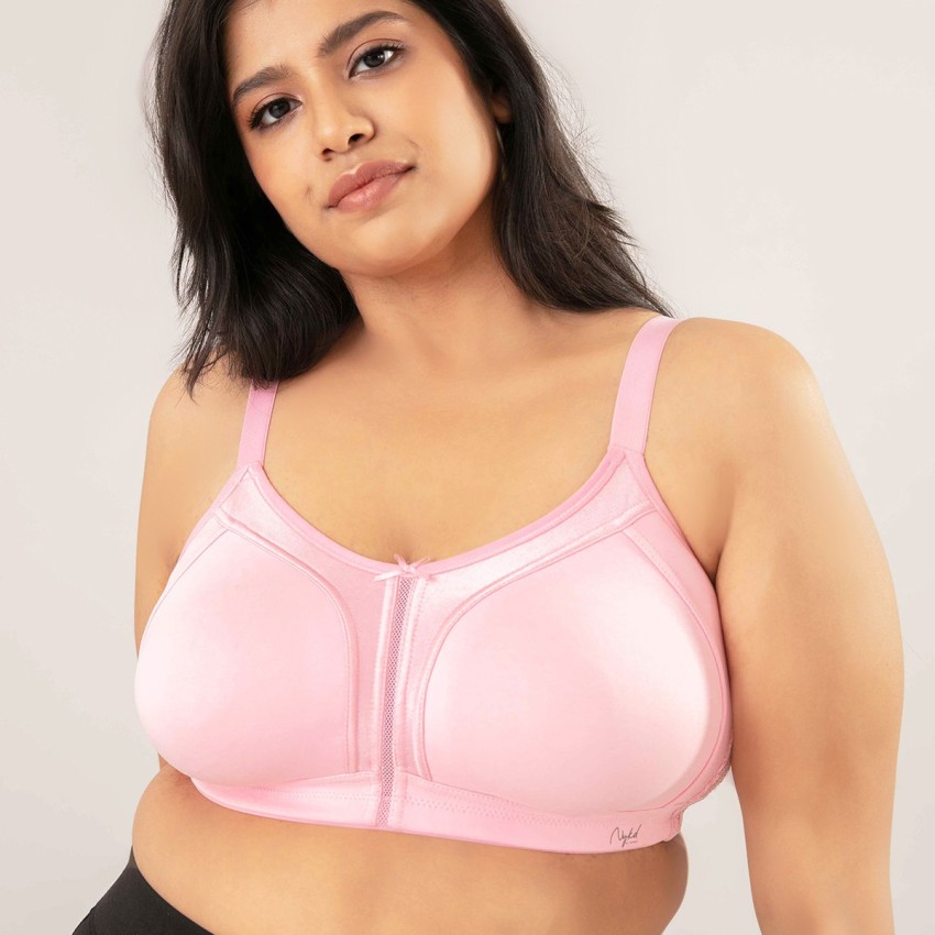 Buy winsure Women's Non Padded Non Wired Cotton Lycra Fabric Bra with  Special Broad Straps 3 Hooks (B, 42) Online In India At Discounted Prices