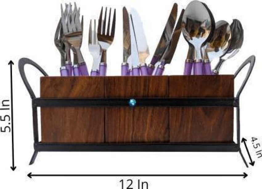 Kitchen Utensils Set High Quality Stainless steel with Holder Rack (38  Piece)