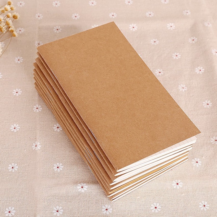 Bulk Blank Notebooks 50 Pages Kraft Notebook Notebook Sketchbook Journal  Kraft Journal Kraft Sketchbook Recycled Notebook 