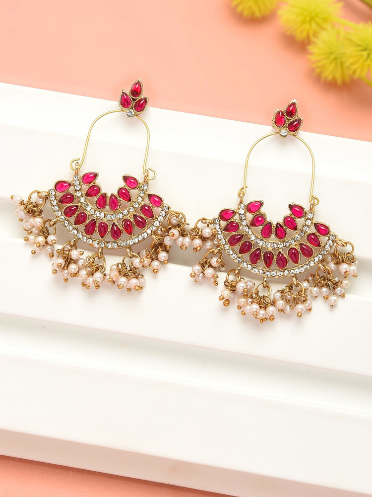 Zaveri pearls earrings online hotsell