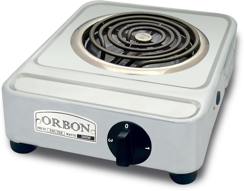 Orbon 2000 Watt G Coil Silver Deluxe Electric Cooking Heater Price
