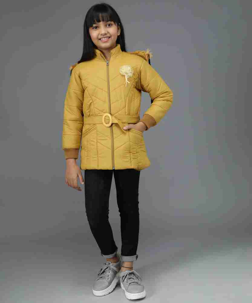 Trendy World Full Sleeve Solid Girls Jacket Buy Trendy World