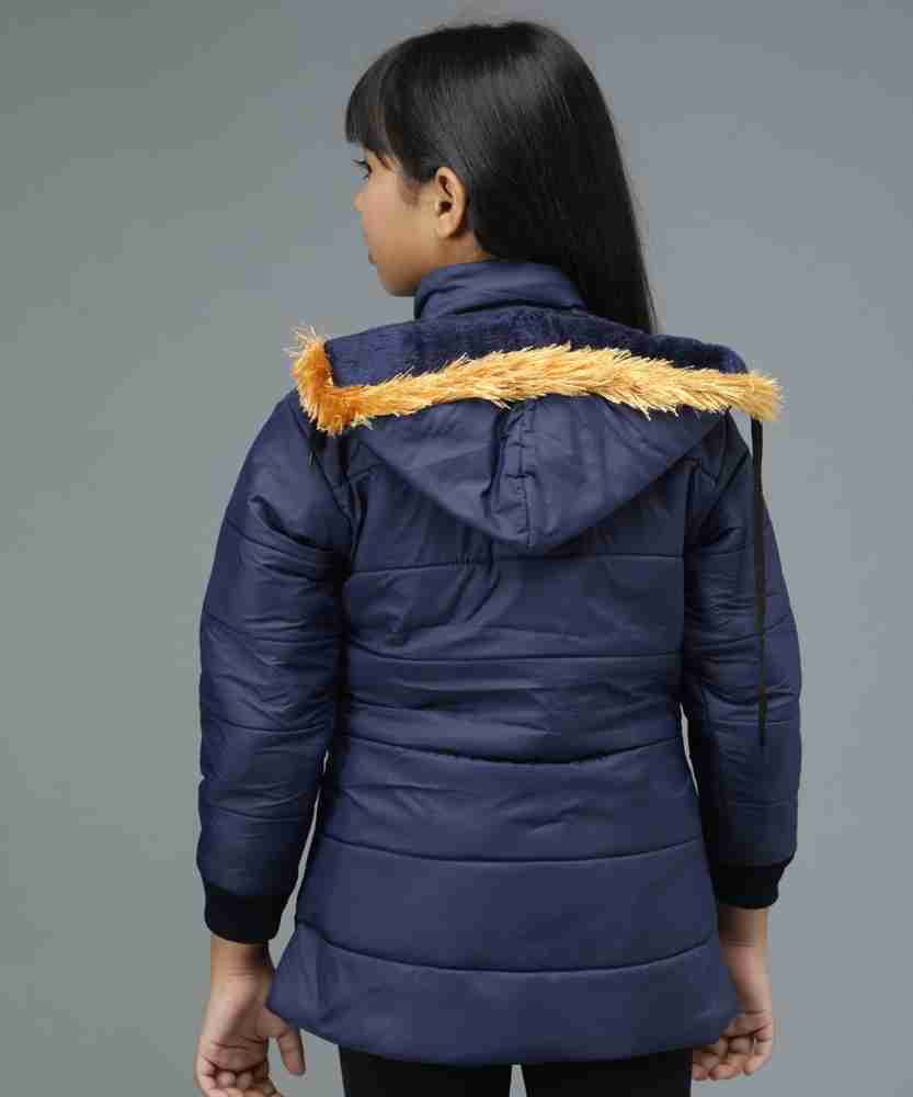 Girls sales navy jacket