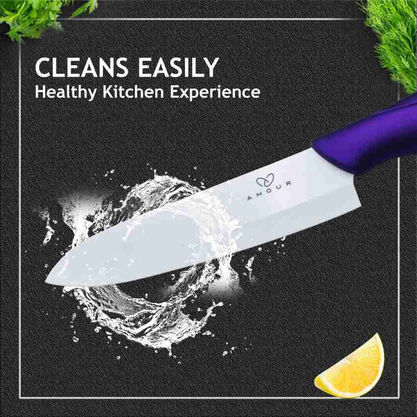 Ceramic Knives Kitchen knives 3 4 5 6 inch Chef knife Cook Set+peeler white