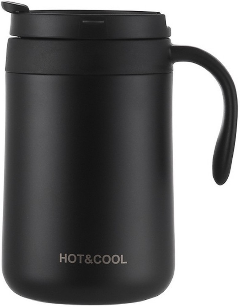 500ml Thermos Mug 304 Stainless Steel Coffee Cup with Handle Leak