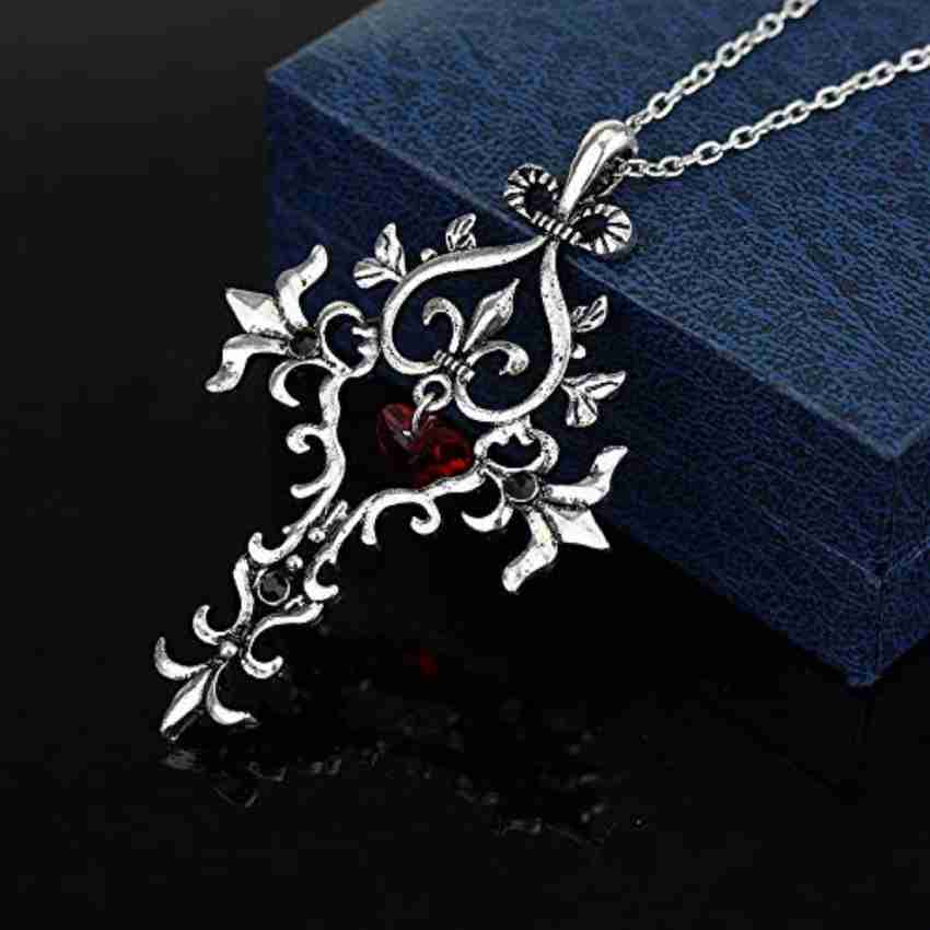 Vampire on sale cross necklace