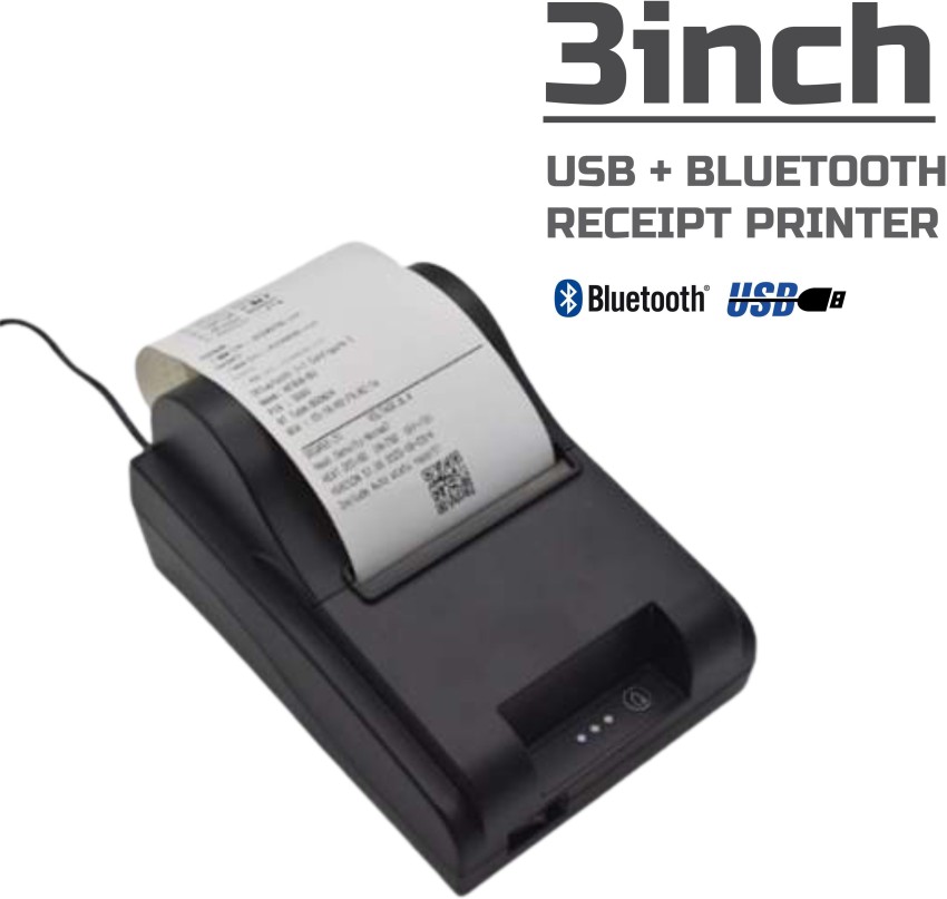 Buy SHREYANS 80mm Thermal Receipt Printer Portable Bluetooth+USB