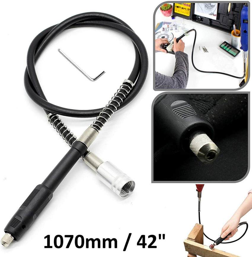 uptodatetools Flexible Rotary Drill Tool Drive Flex Shaft