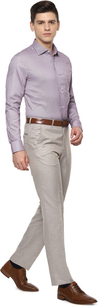 Buy Louis Philippe Permapress Men's Regular Fit Formal Shirt  (8907545539090_LPSF516P18250_44_Cream) at
