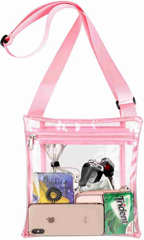 Clear plastic clearance purse