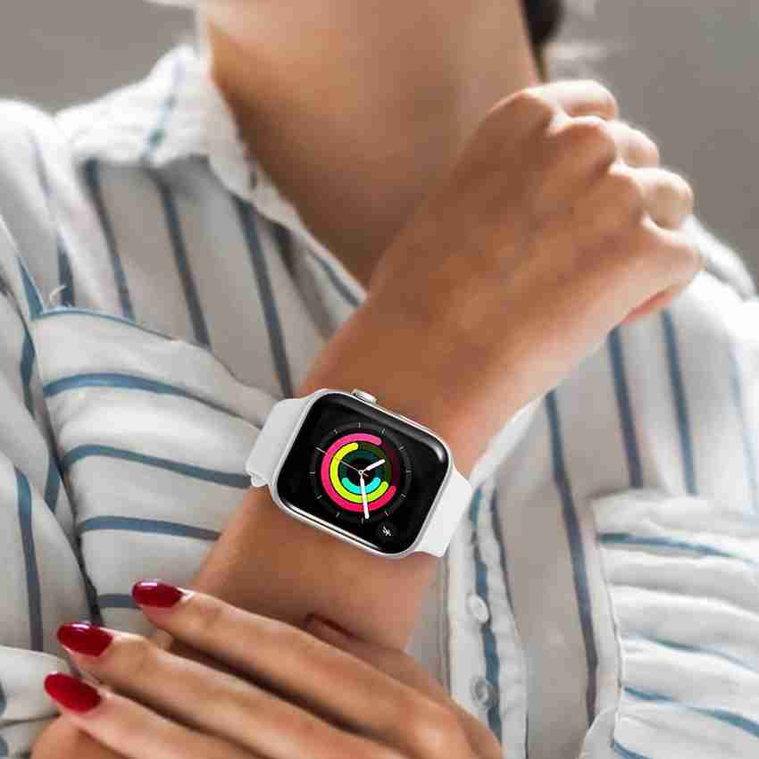 MK Mankrit 42 44mm 45mm Soft Silicone Sports Wristband for iWatch