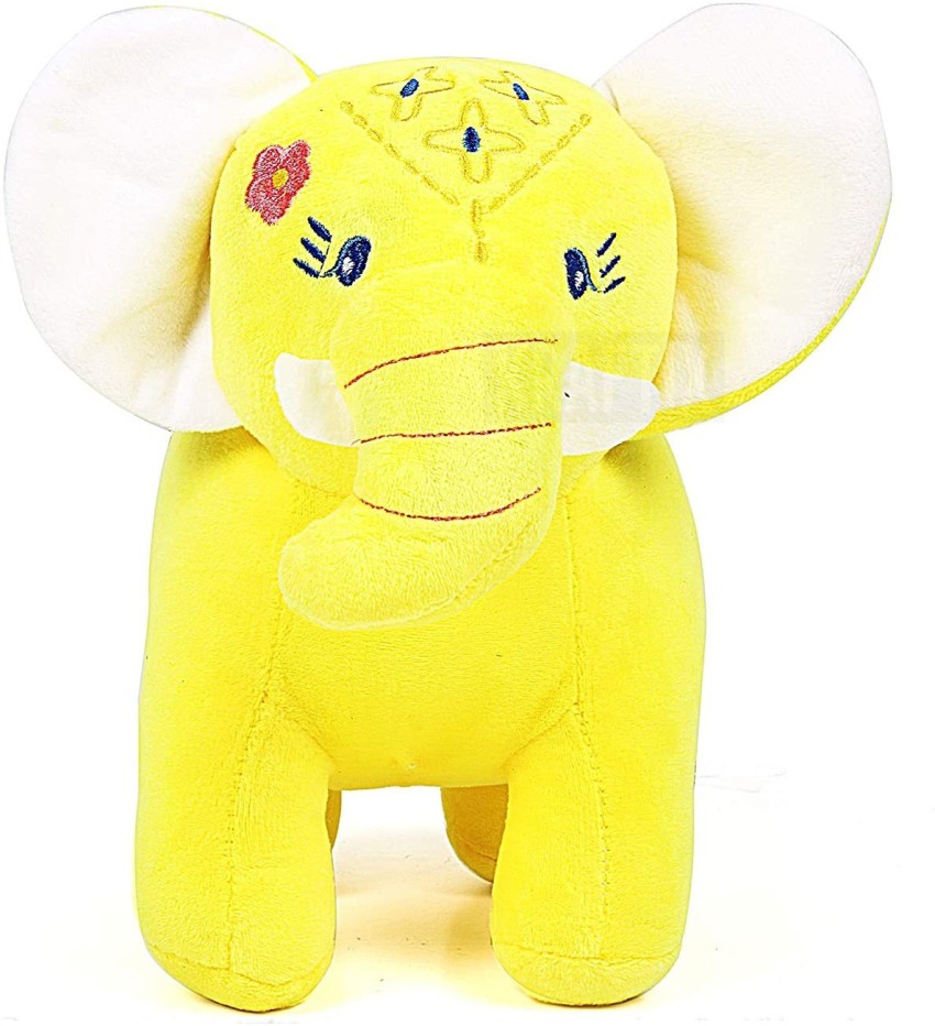 Yellow elephant hot sale stuffed animal