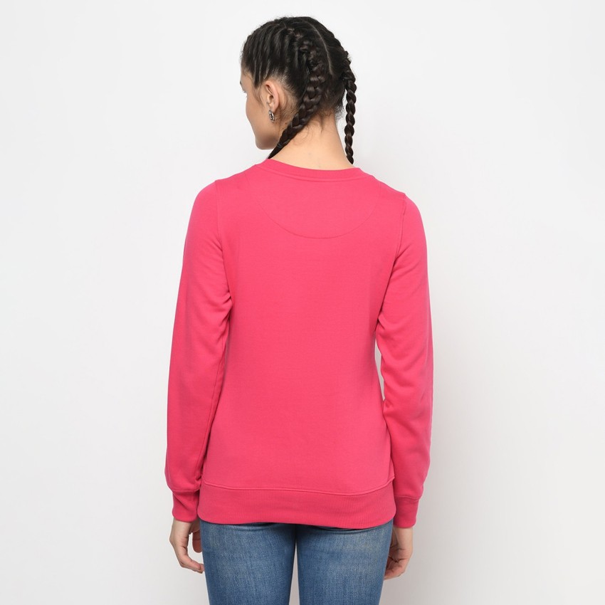 TRUFIT 3/4th Sleeve Solid Women Sweatshirt - Buy TRUFIT 3/4th