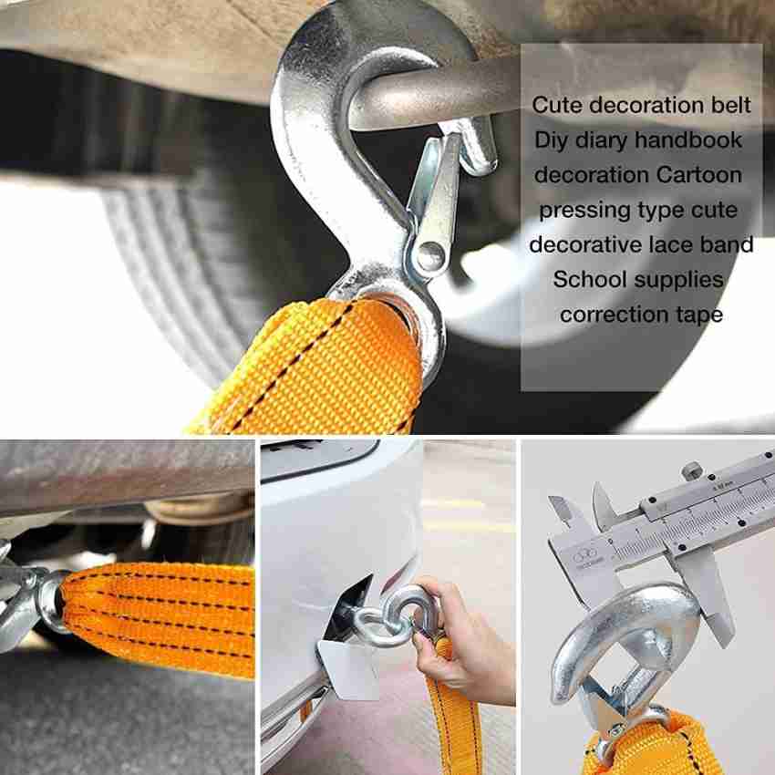Car Carrier Towing Strap with Chain end All-Grip – Baremotion