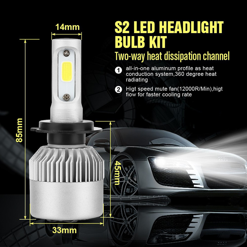 H7 led headlight kit discount