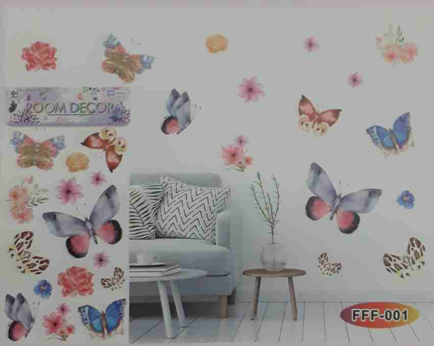Buy SpecialYou.in 3D Multicolored butterfly wall stickers Metallic  butterflies for decoration items with Sticking Pad for Home Decoration, Removable Stickers Home Kids Bedroom, 3d butterflies for bedroom