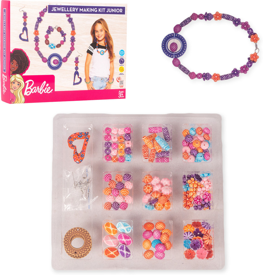 BARBIE Jewellery Making Kit Junior. Make Necklace Earings