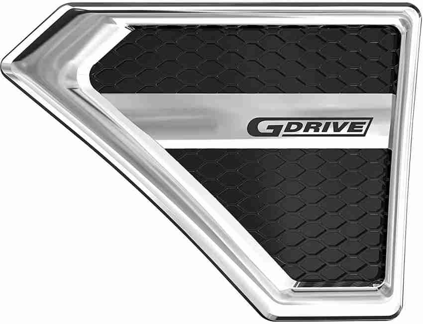 GFX G Drive Side Vent Air Flow Duct Racing Side Vent Air Flow Chrome Plated  Sticker Side Scoop Price in India - Buy GFX G Drive Side Vent Air Flow Duct  Racing