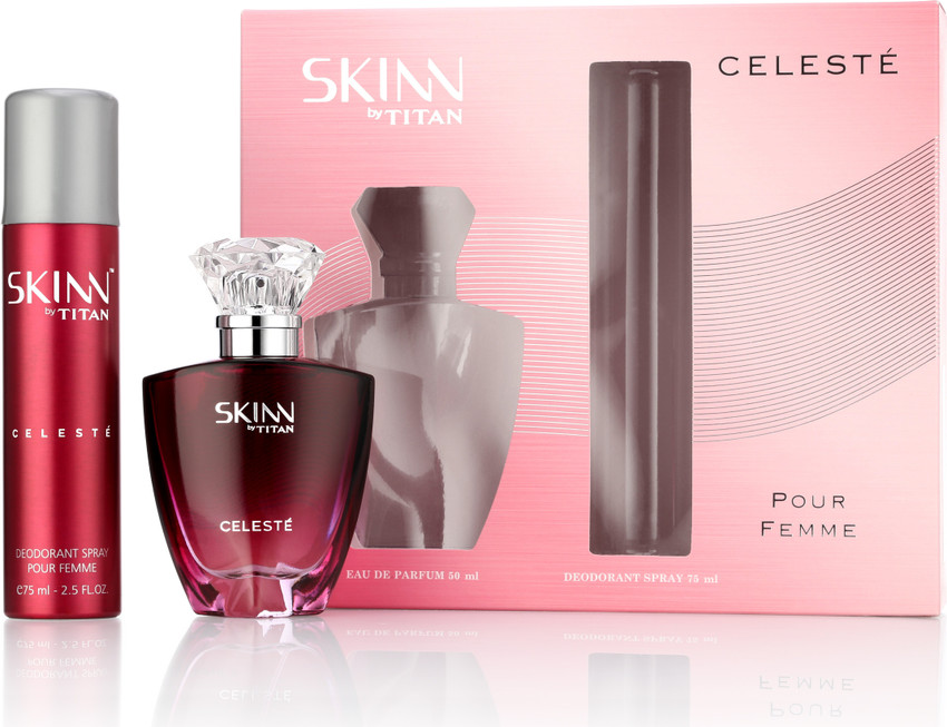 SKINN by TITAN Titan Celeste Coffret Women 50 ml Perfume 75 ml