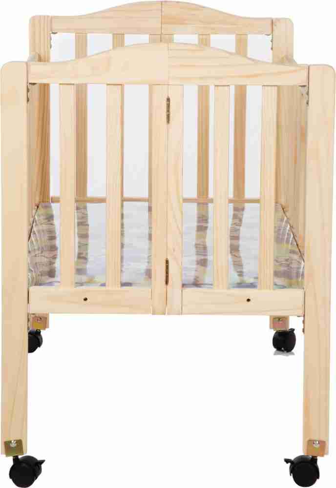 Baby cot wooden foldable online