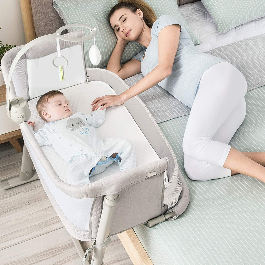 baybee Cradella Cradle for Baby Bedside Crib with Adjustable
