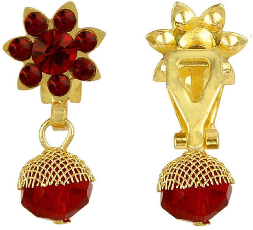 Jhumkas for hotsell non pierced ears