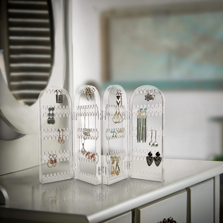 Earring and necklace shop holder