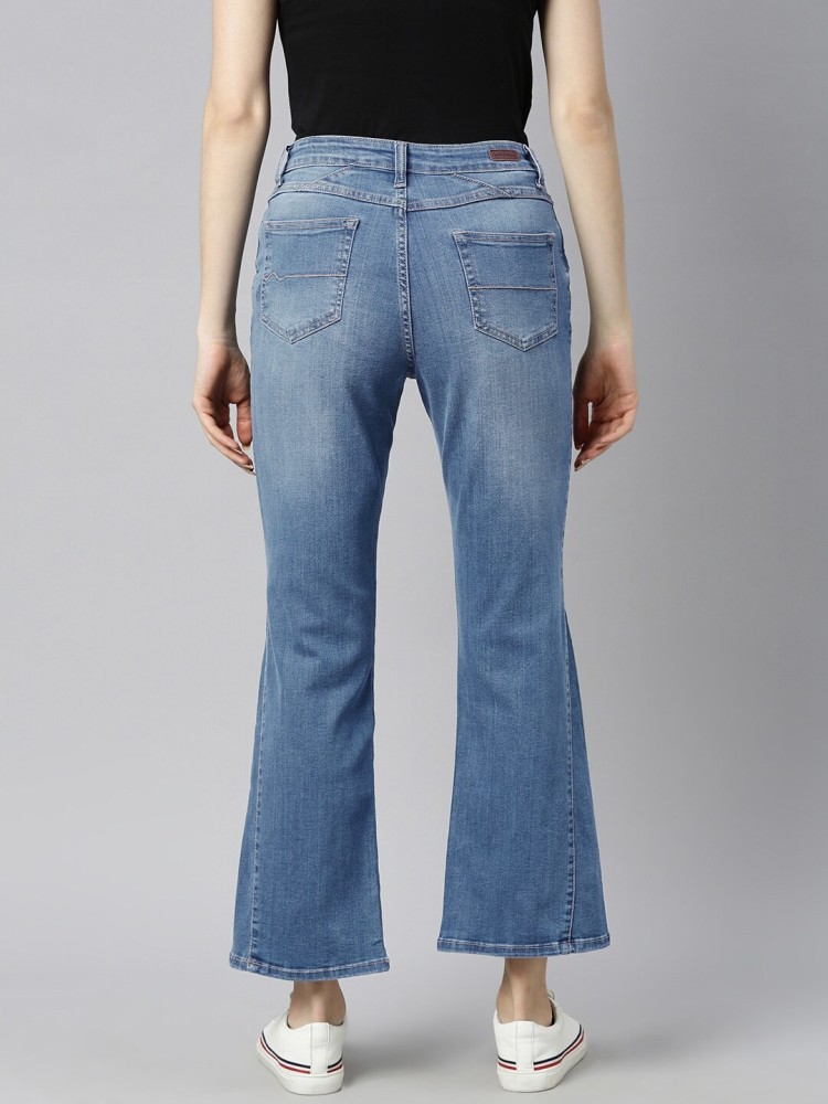 Mast & Harbour Flared Women Blue Jeans - Buy Mast & Harbour Flared