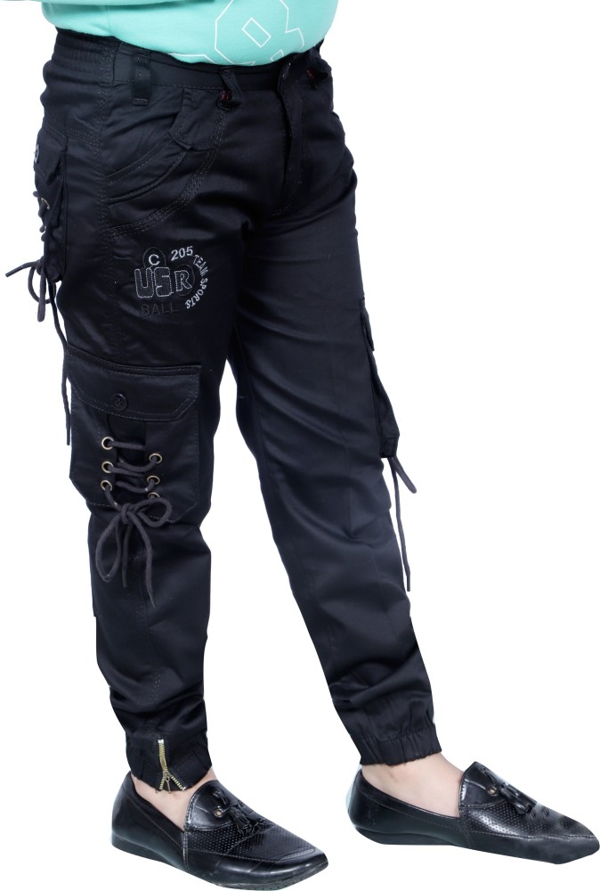 MKGKidsWear Kids pant stylish new fashionable 6 pocket Black color Boys  Cargos - Buy MKGKidsWear Kids pant stylish new fashionable 6 pocket Black  color Boys Cargos Online at Best Prices in India