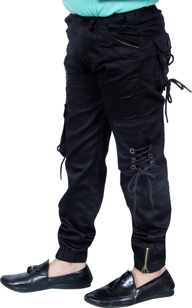MKGKidsWear Kids pant stylish new fashionable 6 pocket Black color Boys  Cargos - Buy MKGKidsWear Kids pant stylish new fashionable 6 pocket Black  color Boys Cargos Online at Best Prices in India