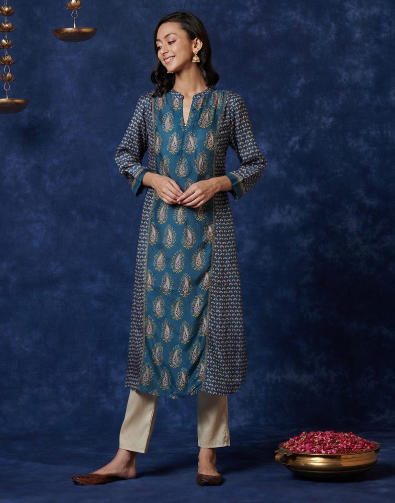 Buy Designer Printed Ethnic dresses for women