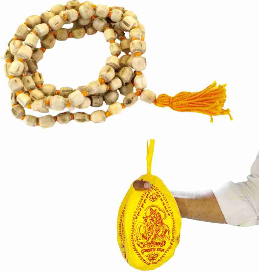Matangee Wooden Handmade Tulsi Japa Mala Prayer 108 Beads for Pooja &  Wearing Daily : : Home & Kitchen