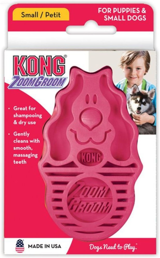 Kong dog sale grooming brush