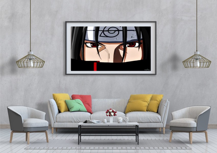 Anime Naruto Poster Naruto and Sasuke Eyes HD Print on Canvas Painting Wall  Art for Living Room Decor Boy Gift (Unframed, Naruto-4) : : Home