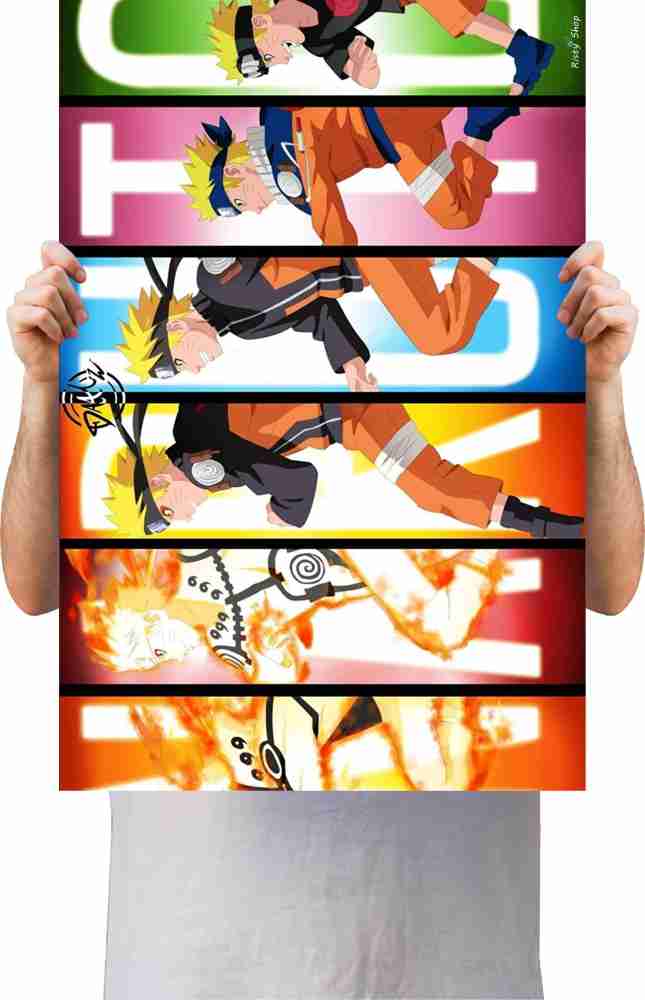 Clothes Multicolor Naruto Anime Wall Scroll at Rs 299/piece in Pune