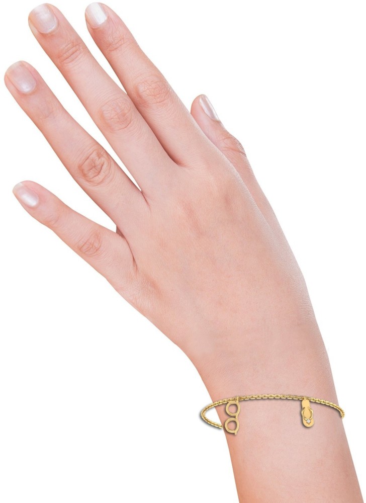 Buy PC Jeweller 18k Gold  Diamond Nazrana Mangalsutra Bracelet Online At  Best Price  Tata CLiQ