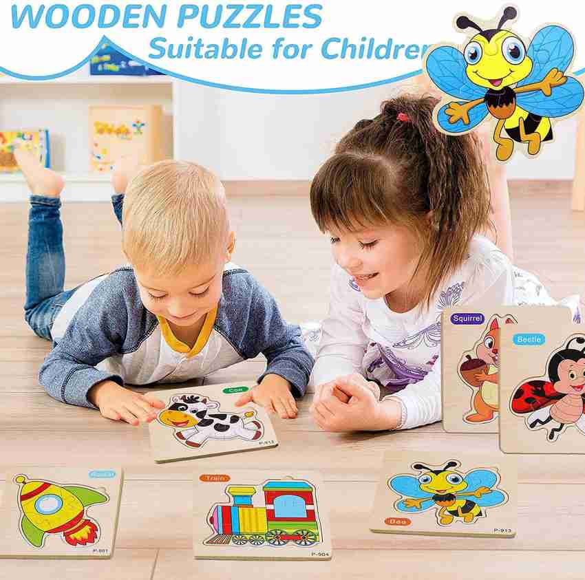 Wooden puzzle games for toddlers cheap