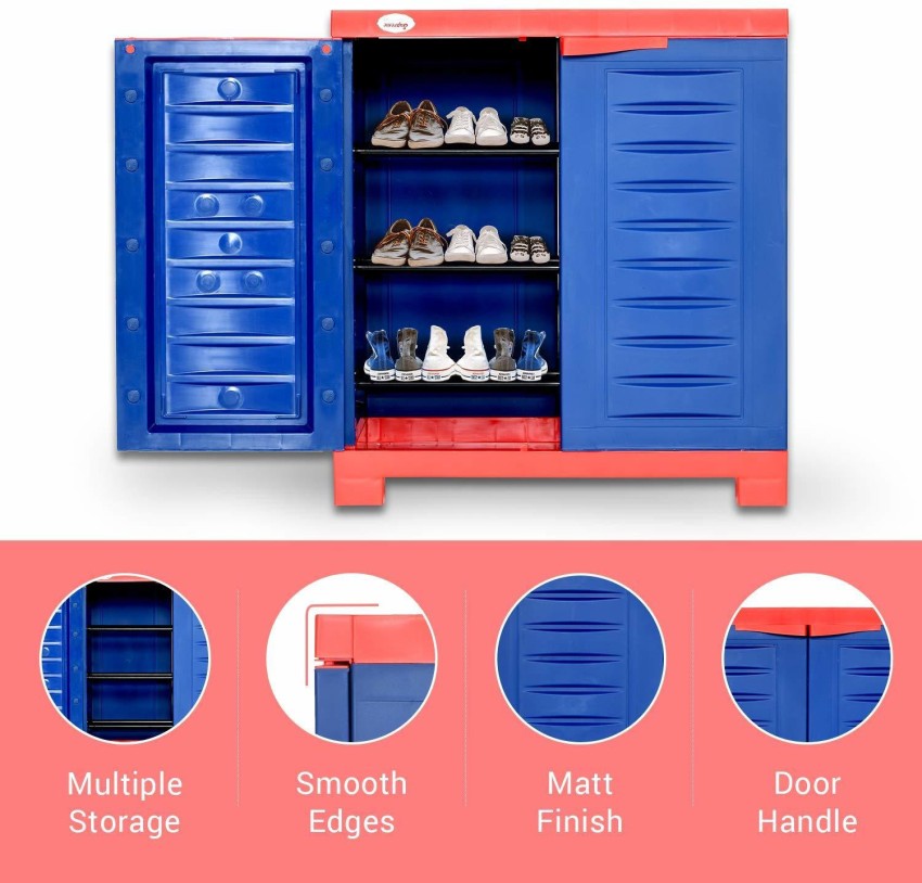 Supreme Fusion SR 01 Plastic Shoe Rack Price in India Buy