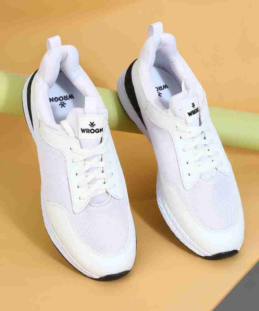 Wrogn white casual fashion shoes