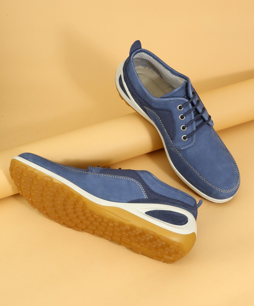 Woodland blue casual store shoes