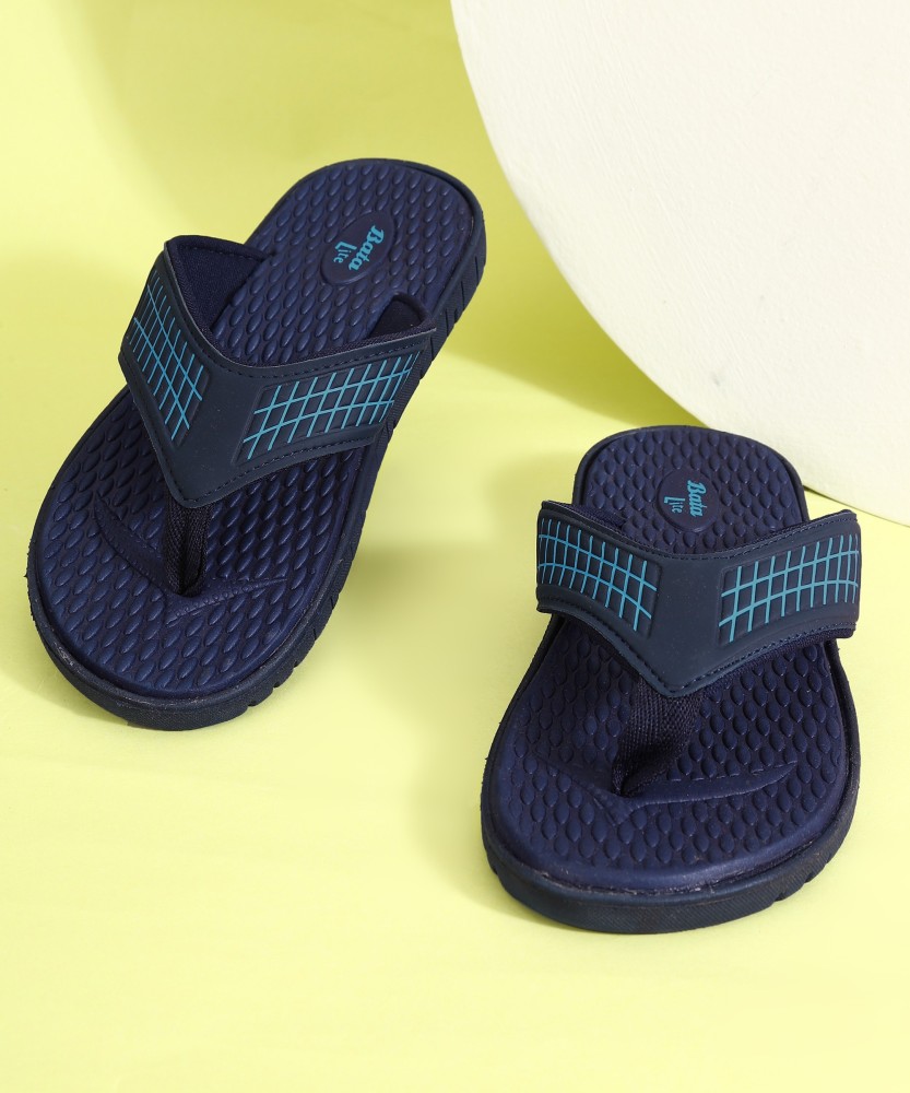 Bata 2025 slippers blue