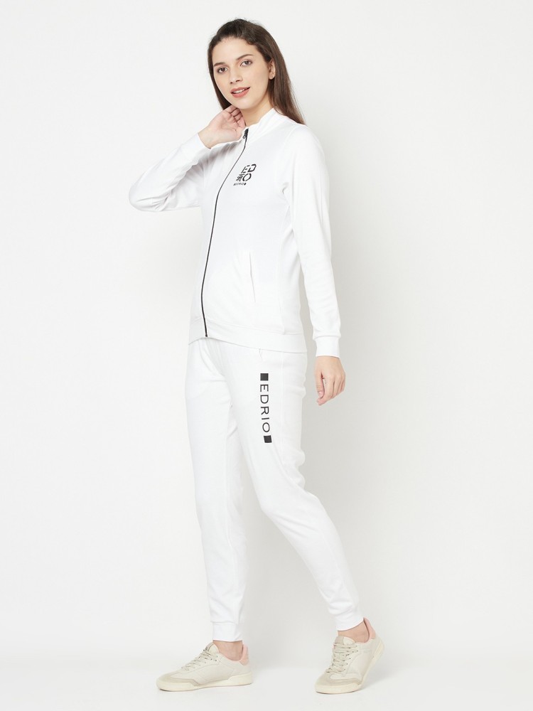 All white hot sale tracksuit womens