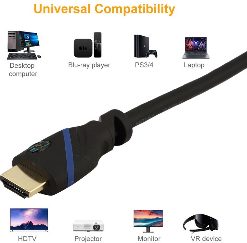 Cable hdmi outlet para 4k