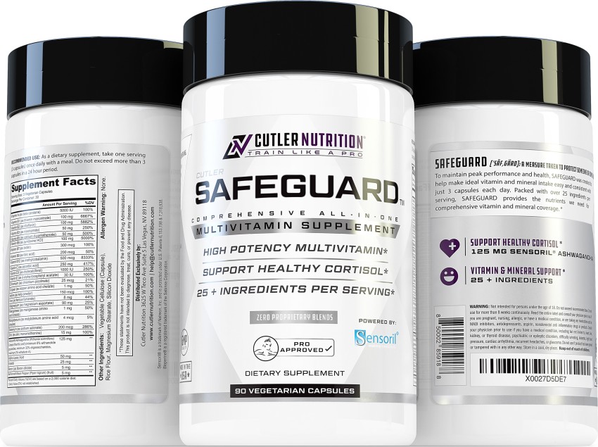 cutler nutrition SAFEGUARD MULTIVITAMIN Price in India - Buy